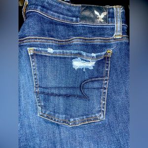 American eagle jeans. Holy skinny jeans high rise.